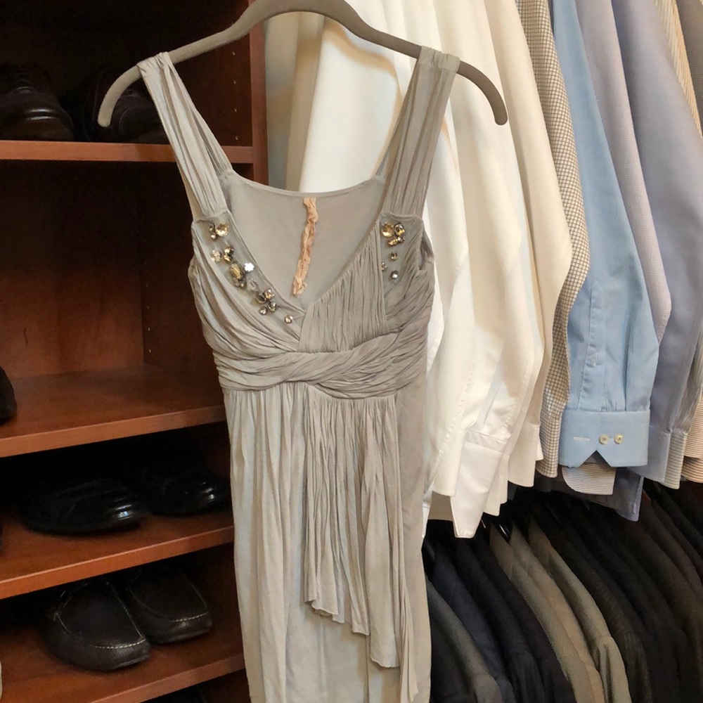 Silver cotton top